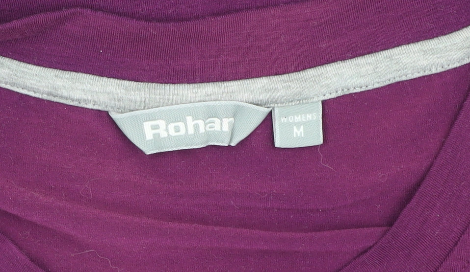 Rohan Women's Purple T-Shirt M Moisture Wicking