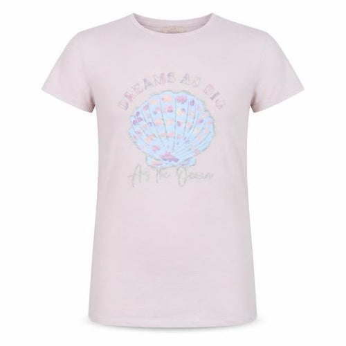 Lipsy Girls Pink Graphic T-Shirt 11-12 Years Casual Wear