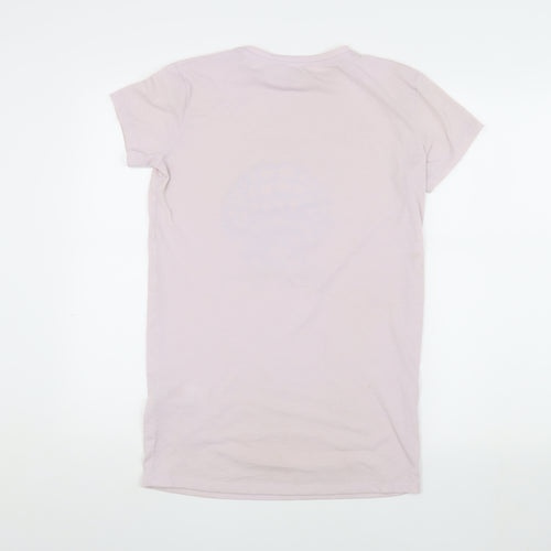 Lipsy Girls Pink Graphic T-Shirt 11-12 Years Casual Wear