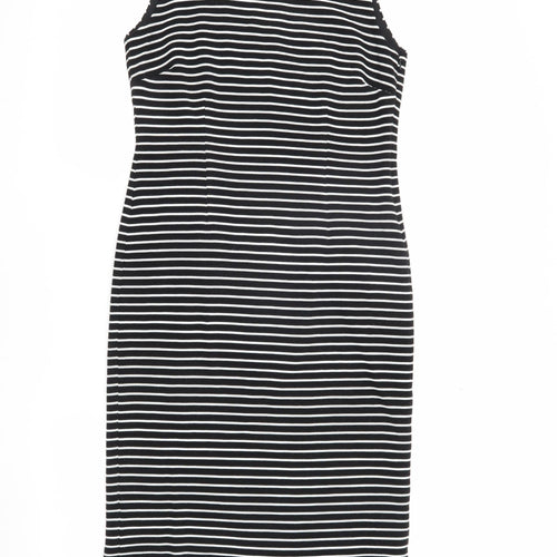 TM Lewin Women's Black Sheath Dress Size 10, Business Ready