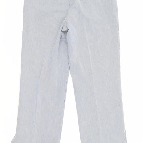Ingredients Women's Blue Striped Trousers Size 4