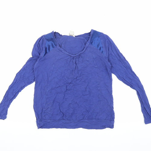 Monsoon Women's Blue Long Sleeve Top Size 12