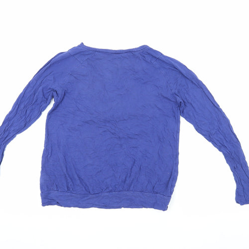 Monsoon Women's Blue Long Sleeve Top Size 12