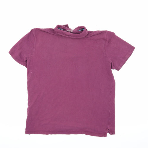 Boden Men's Purple Polo, Size S, Short Sleeve, Cotton