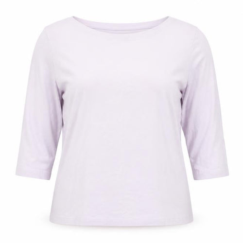 Marks and Spencer Women's Purple 3/4 Sleeve T-Shirt