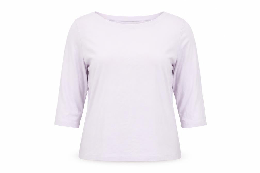 Marks and Spencer Women's Purple 3/4 Sleeve T-Shirt