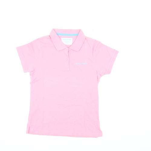 Body Glove Boys Pink Polo Shirt L Basic Summer