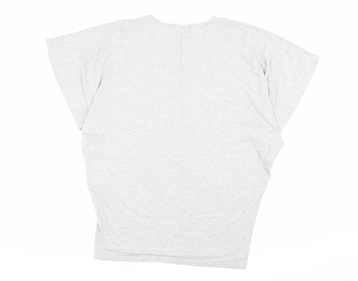 Paul Costelloe Dressage Women's Grey V-Neck Top - Size 12