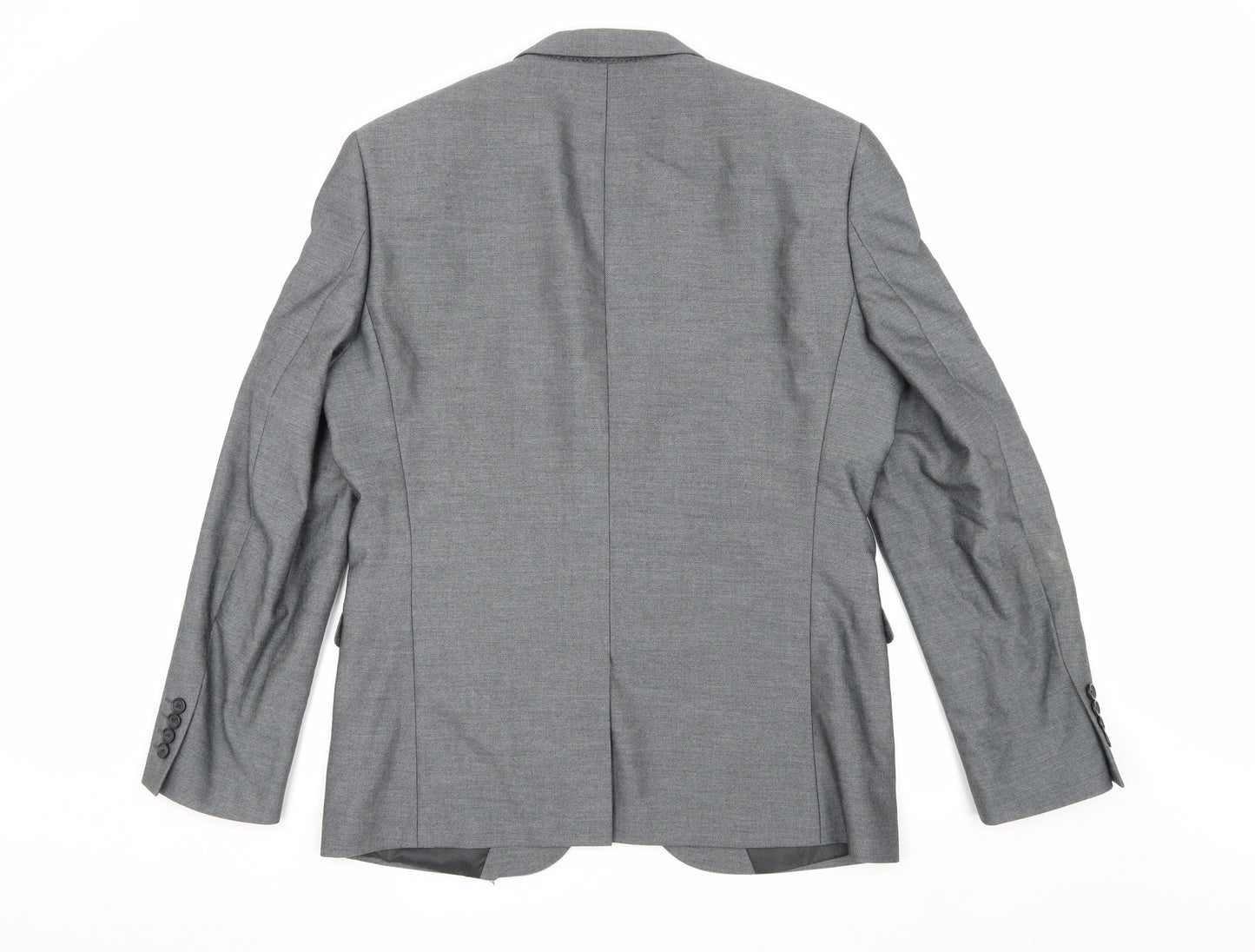 Next Men's Grey Classic Blazer, Size 42 Regular