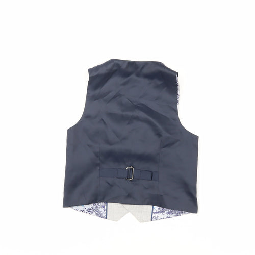 Next Boys Grey Suit Waistcoat 3 Years Formal Wedding Party