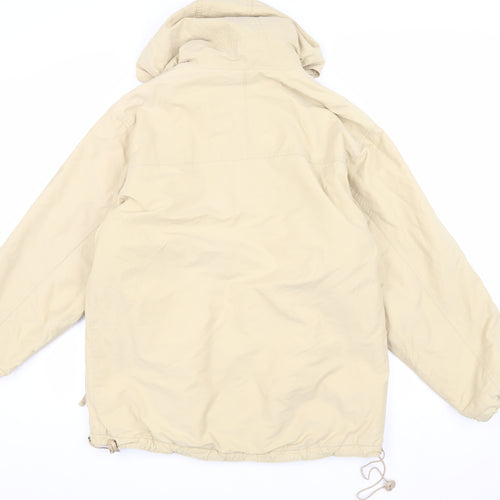 Marks and Spencer Beige Women's Parka Jacket Size 12