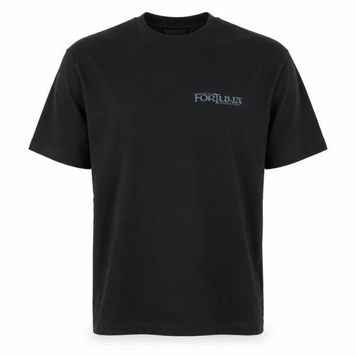 H&M Men's Black Fish Graphic T-Shirt, Size S, Cotton