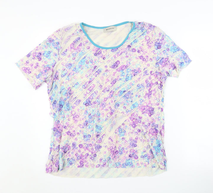 Bassini Women's Multicoloured XL Floral T-Shirt
