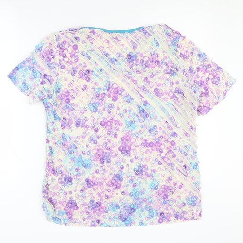 Bassini Women's Multicoloured XL Floral T-Shirt