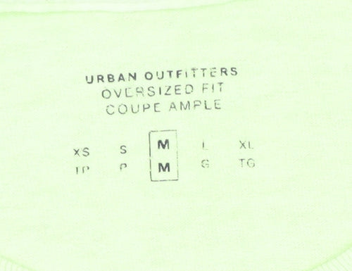Urban Outfitters Men's Green Pullover Sweatshirt M