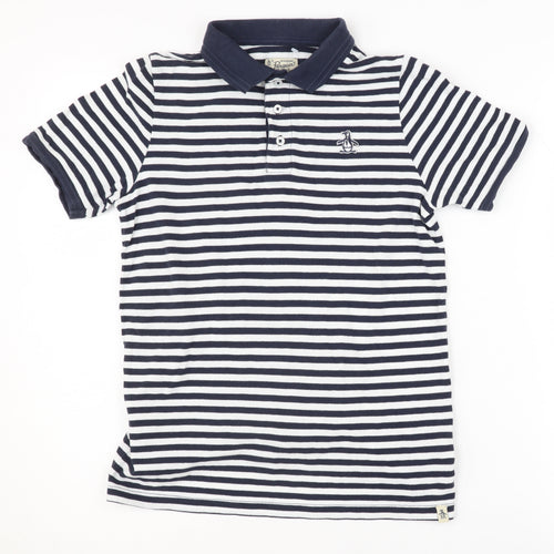 Original Penguin Boys Striped Polo Shirt 10-11 Years