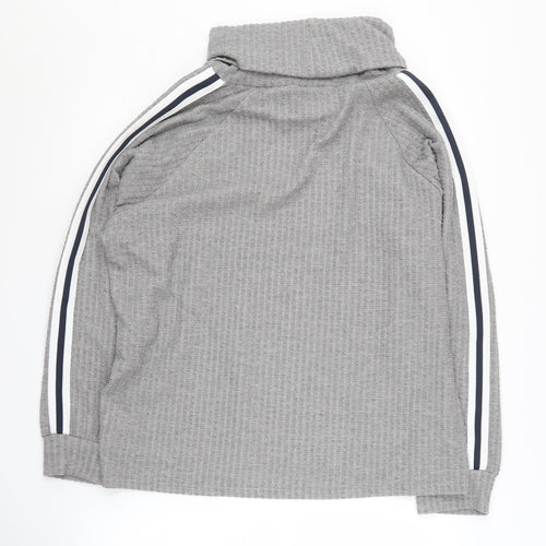 Klass Women's Grey Roll Neck Pullover Jumper XL