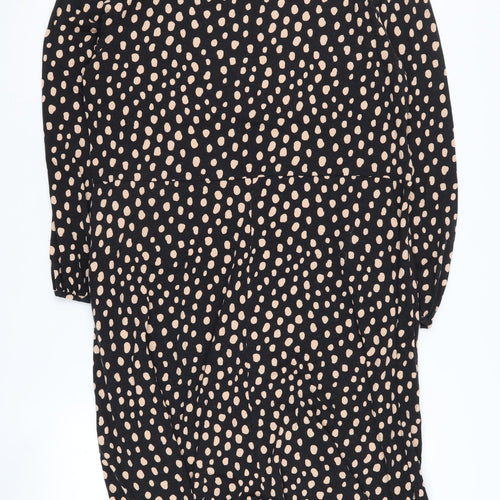 Roman Women's Black Polka Dot Dress Size 20