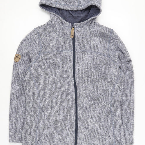 Trespass Women's Blue Full Zip Hoodie M
