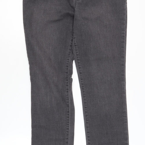 Gloria Vanderbilt Women’s Grey Straight Jeans Size 6
