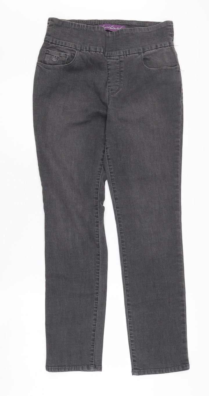 Gloria Vanderbilt Women’s Grey Straight Jeans Size 6