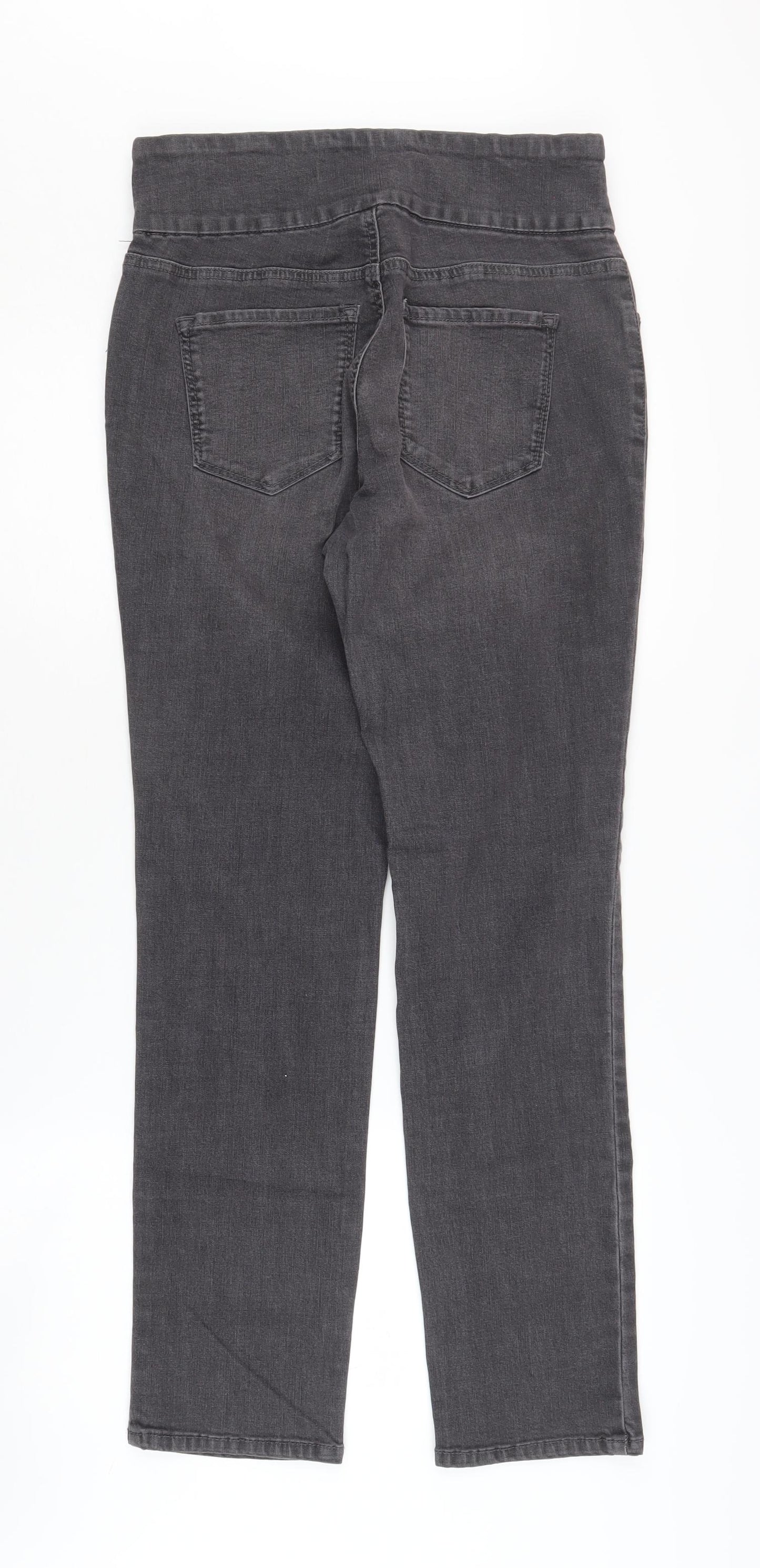 Gloria Vanderbilt Women’s Grey Straight Jeans Size 6