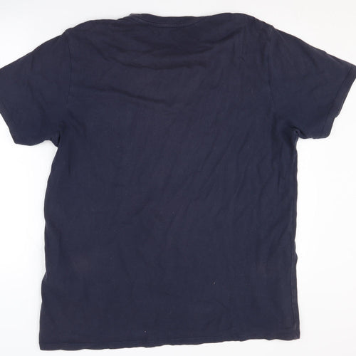 Dockers Men's Blue XL Crew Neck T-Shirt