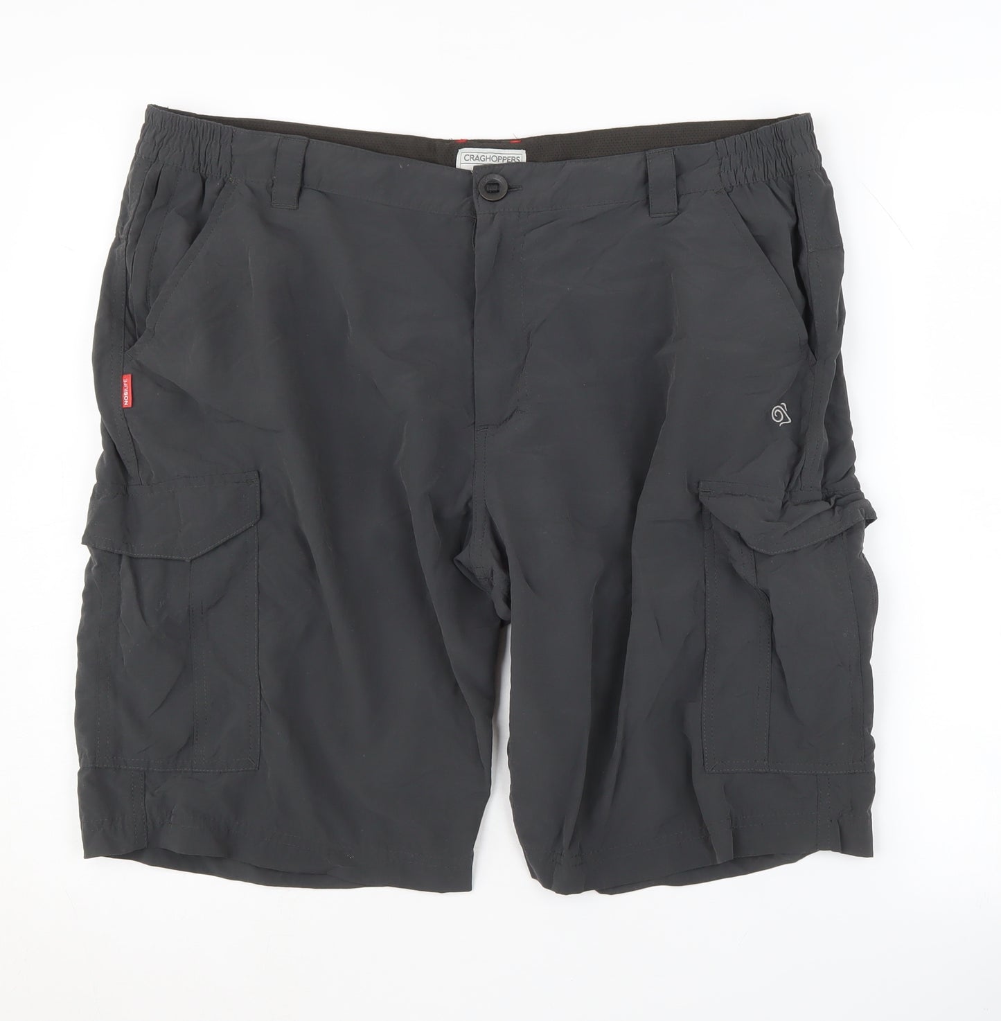 Craghoppers Men's Black Cargo Shorts Size 40 Casual