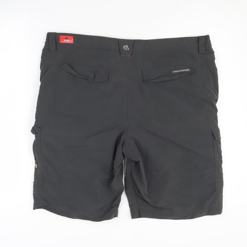 Craghoppers Men's Black Cargo Shorts Size 40 Casual