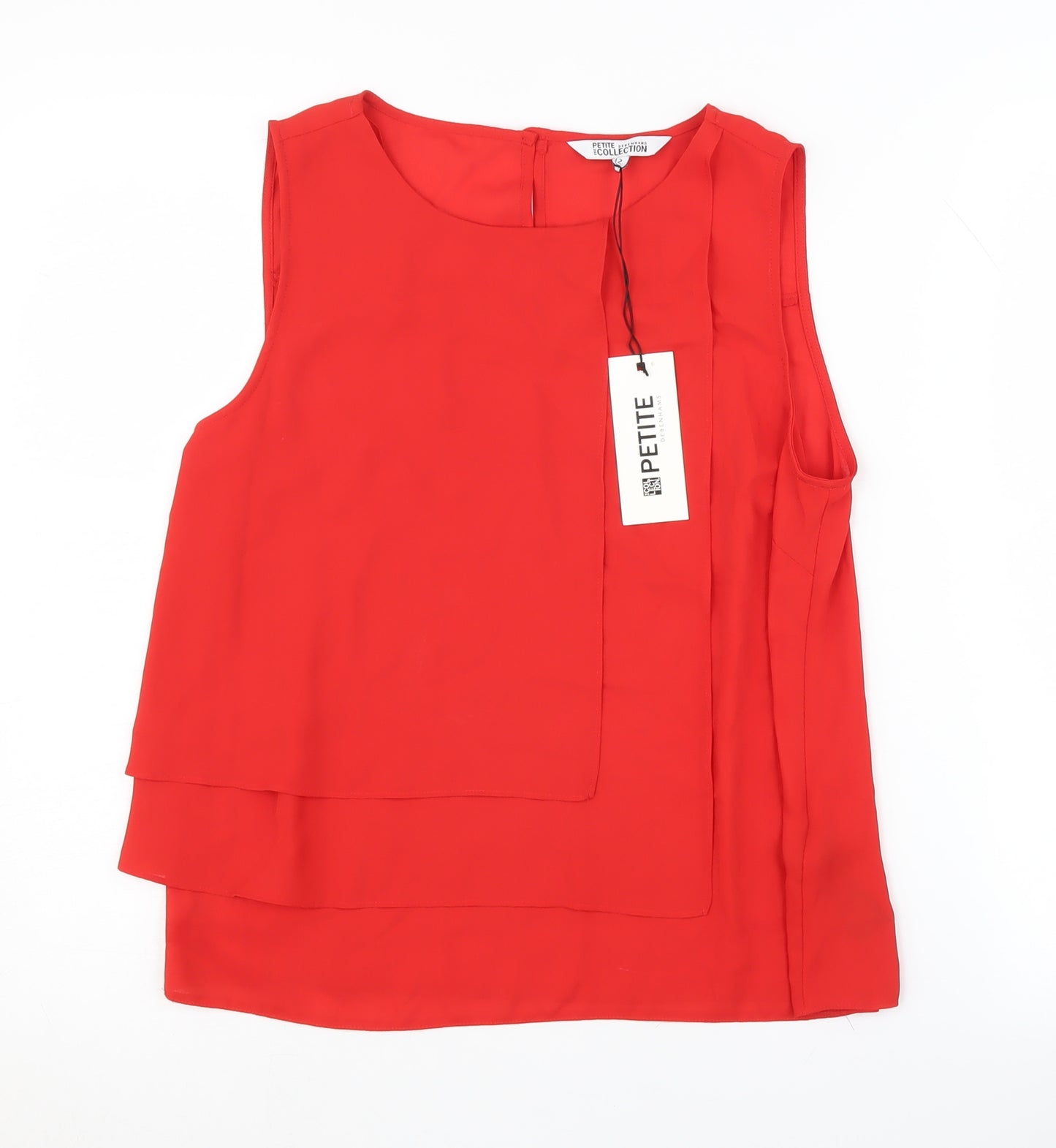 Debenhams Red Women's Petite Blouse Size 12