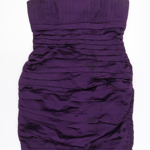 Calvin Klein Women Purple Bodycon Dress, Size 6
