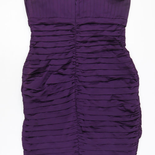 Calvin Klein Women Purple Bodycon Dress, Size 6