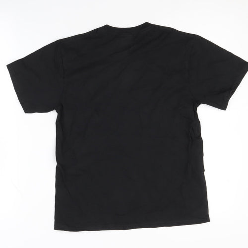 Disney Black Graphic Print Unisex Kids T-Shirt 9-10 Years
