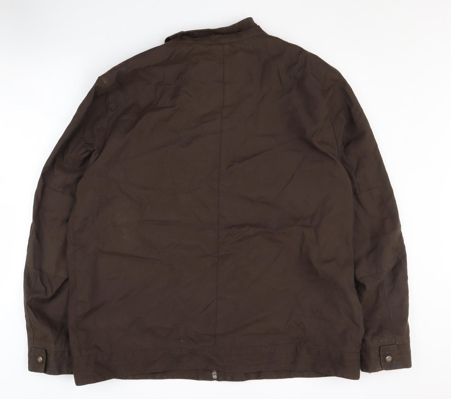 Rocha John Rocha Men's Brown 2XL Basic Jacket Nylon