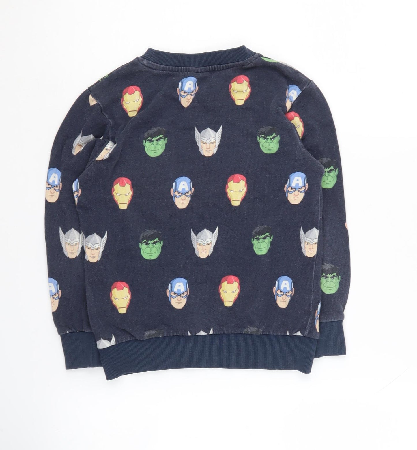 Marvel Boys Multicoloured 6-7 Years Superhero Pullover Sweatshirt