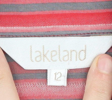 Lakeland Women's Multicoloured Blouse Size 12 Sleeveless