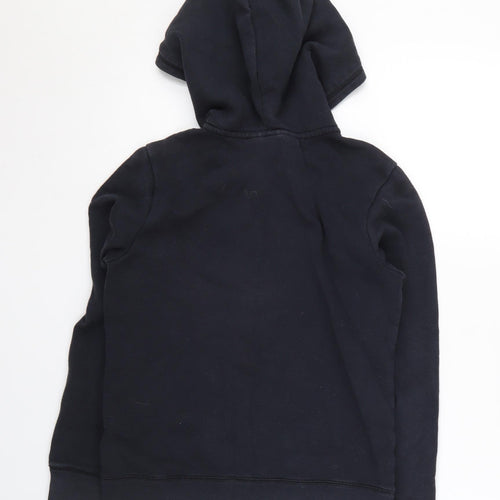 Under Armour Boys Black Full Zip Hoodie M
