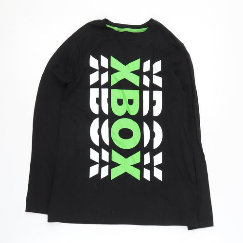 Xbox Boys Black Long Sleeve T-Shirt 10-11 Years