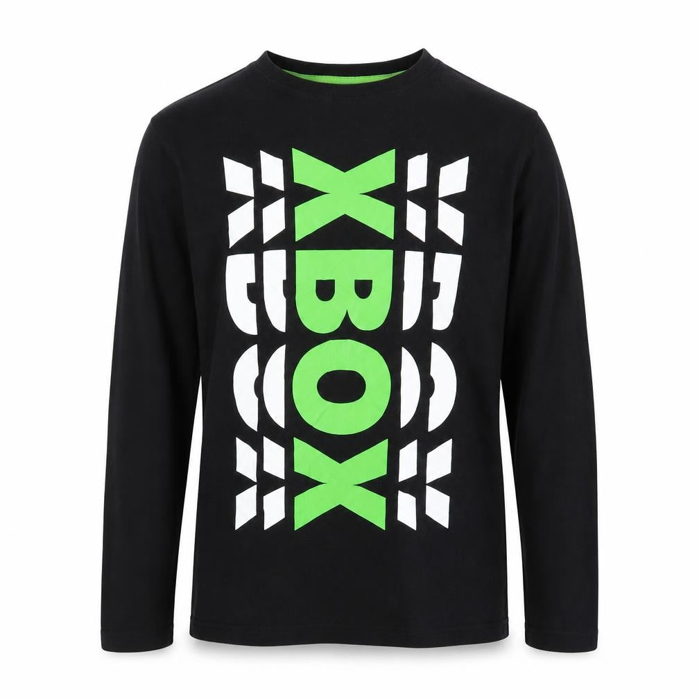 Microsoft Xbox Boys Black Graphic Long Sleeve T-Shirt 14-15 Years