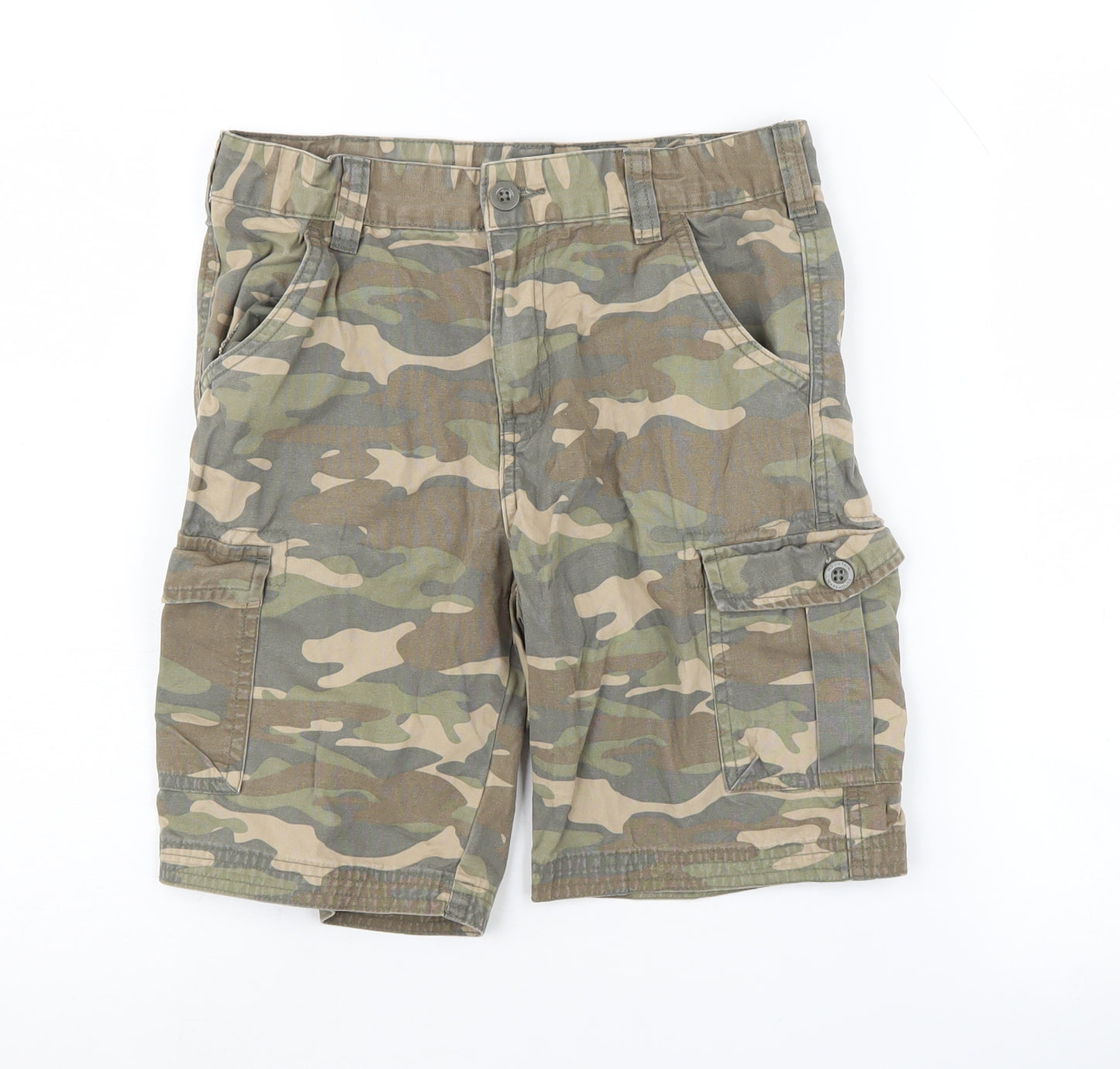 Mountain Warehouse Boys Camouflage Cargo Shorts 11-12 Yrs