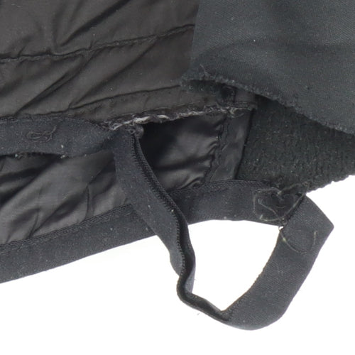Jack & Jones Boys Black Puffer Jacket, 16Y, Hooded Winter Coat