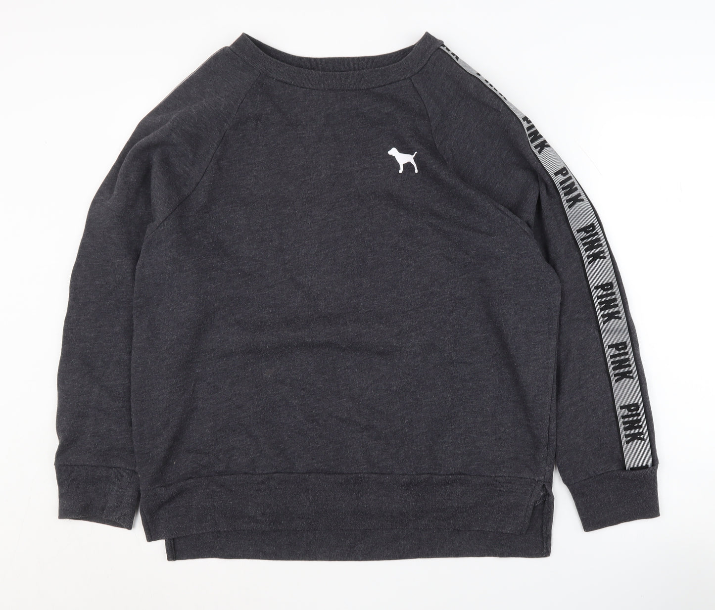 Victoria’s Secret PINK Women’s Grey Pullover Sweatshirt S