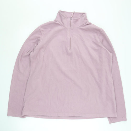 Mountain Warehouse Unisex Purple XL Pullover Sweatshirt