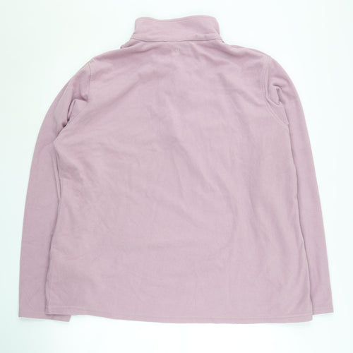 Mountain Warehouse Unisex Purple XL Pullover Sweatshirt