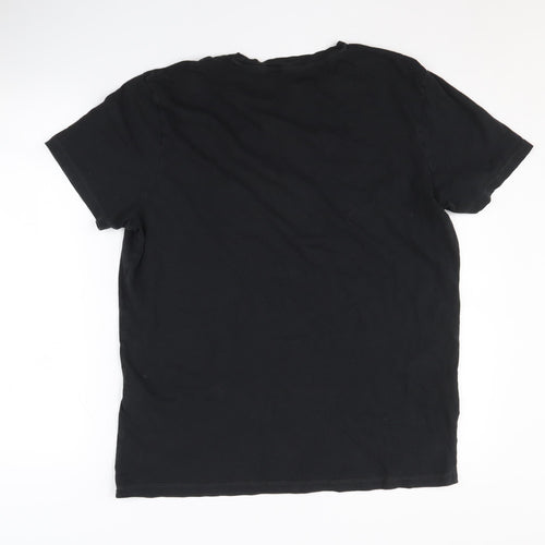 Jack & Jones Men's Black XL Cotton T-Shirt