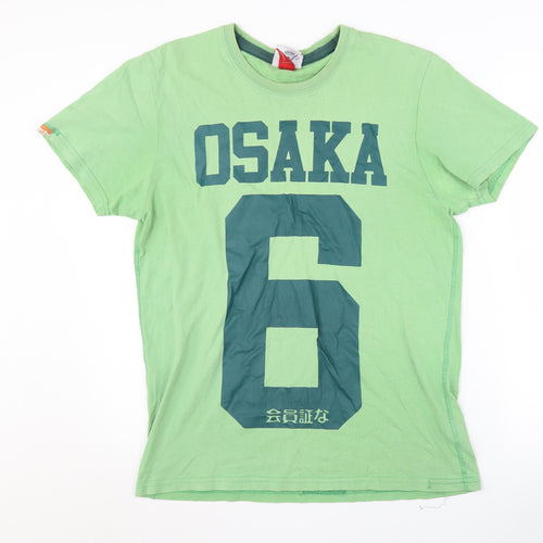 Superdry Men's Green M Osaka 6 Graphic T-Shirt