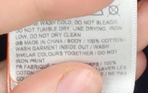 Superdry Blue Graphic Print Men's T-Shirt L