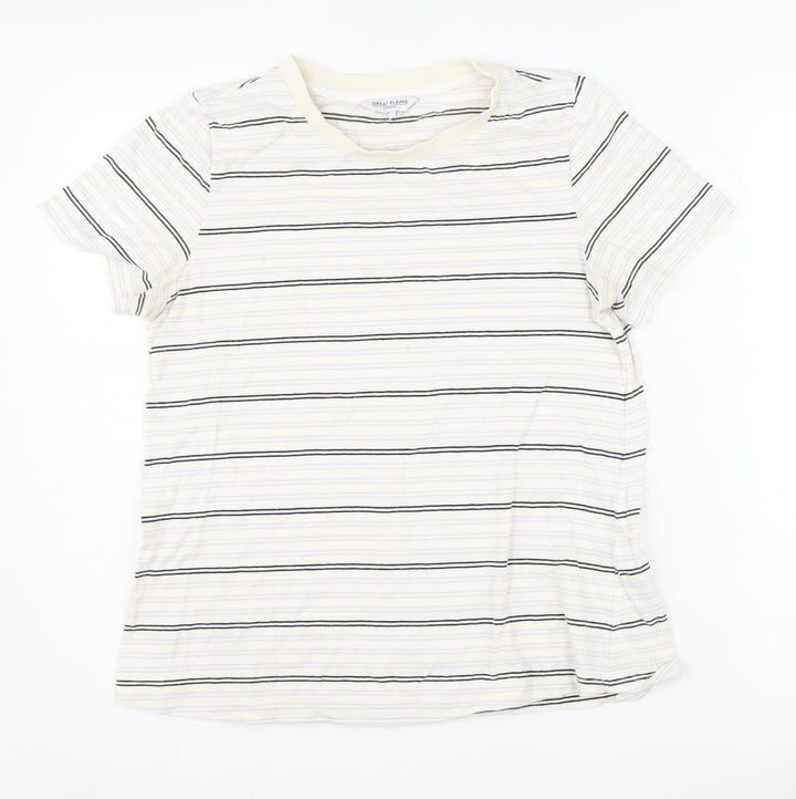 Great Plains Women’s Striped T-Shirt S Multicoloured