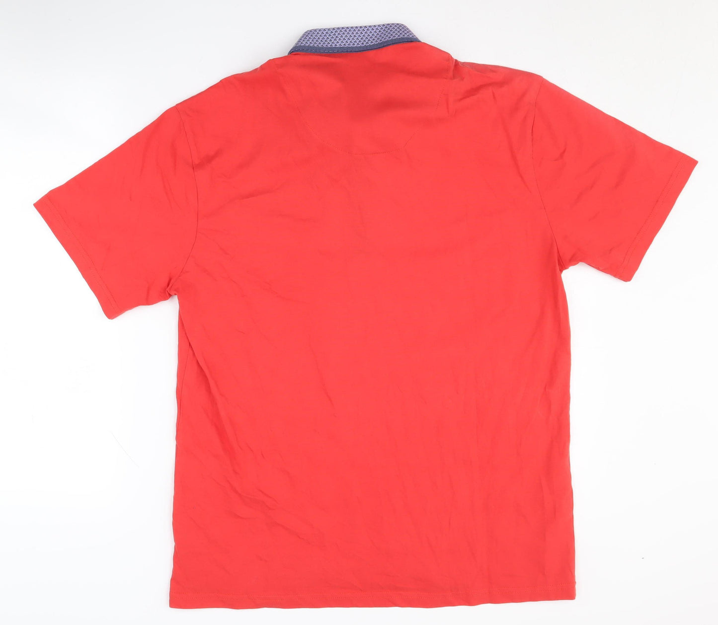 Swade Men's Red Polo Shirt 2XL Short Sleeve