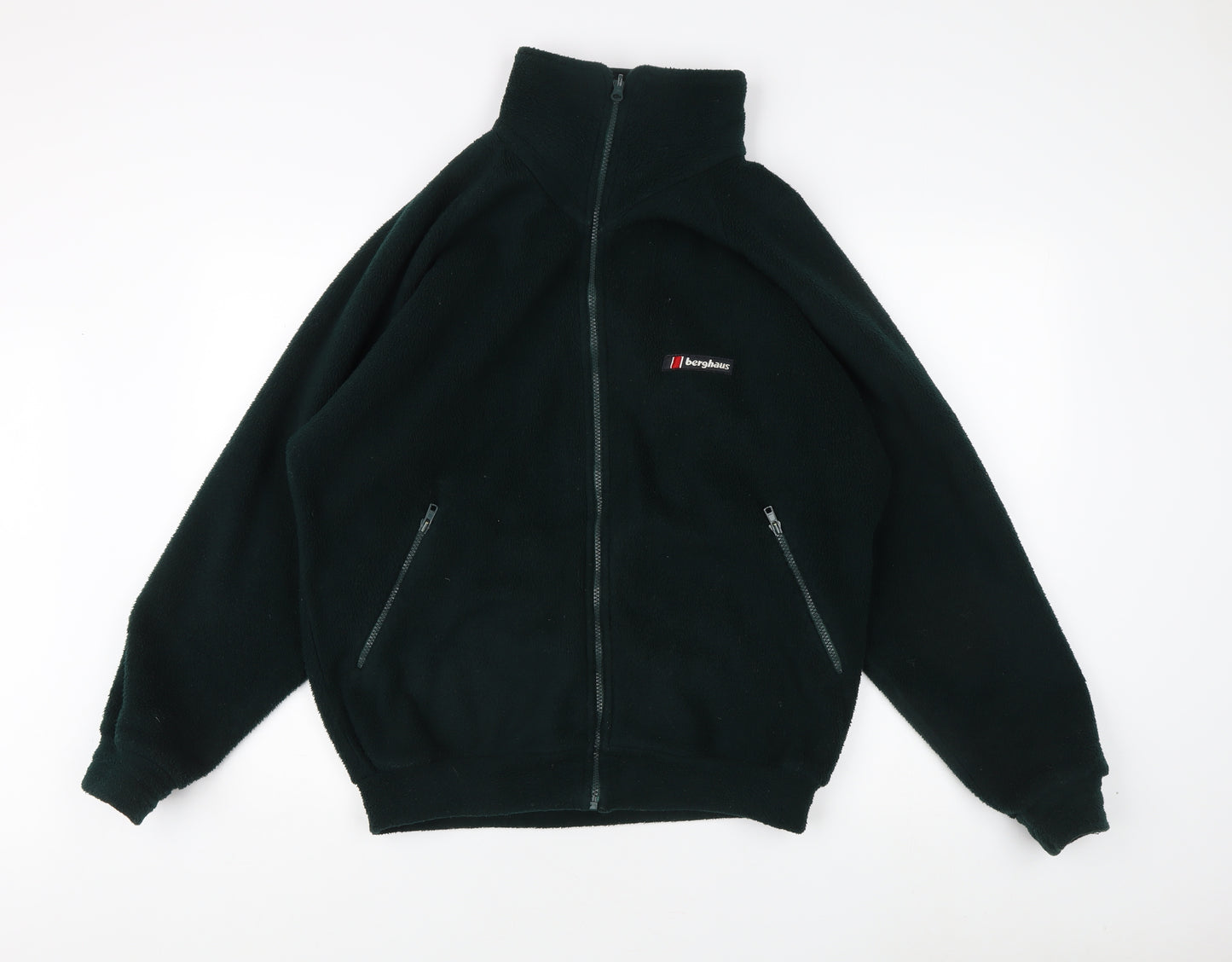 Berghaus Men's Black Fleece Jacket, Size L, Autumn/Winter Hiking
